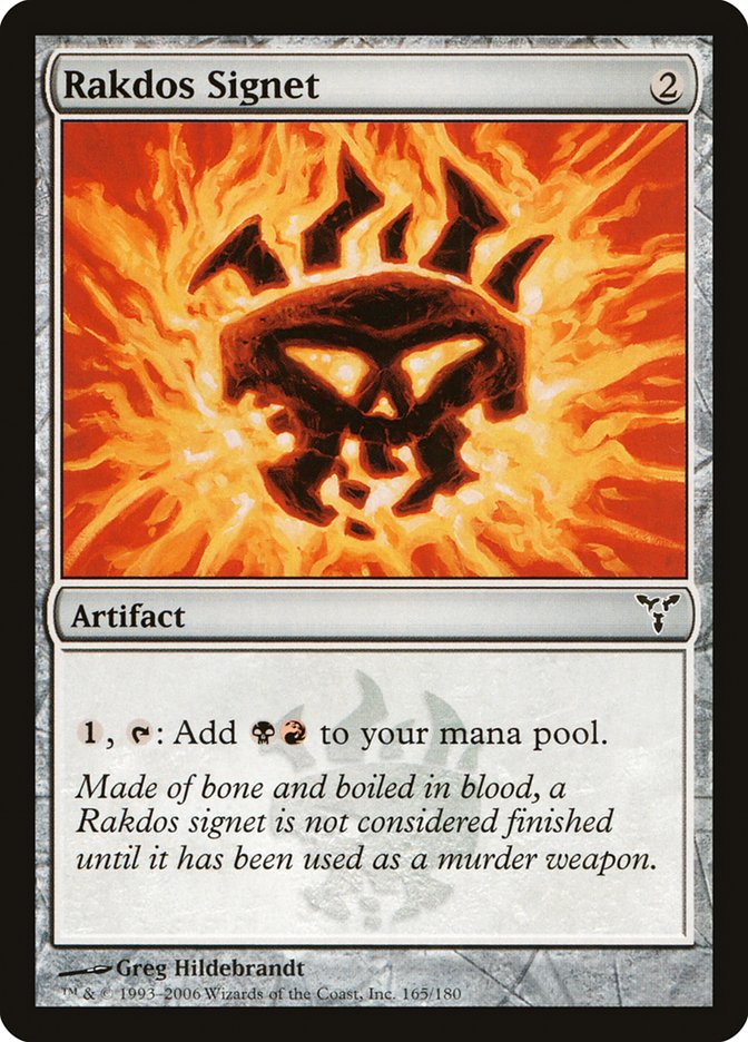 Rakdos Signet [Dissension] | Shuffle n Cut Hobbies & Games