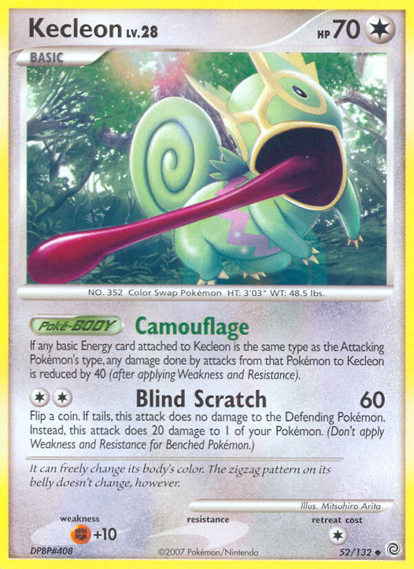 Kecleon (52/132) [Diamond & Pearl: Secret Wonders] | Shuffle n Cut Hobbies & Games