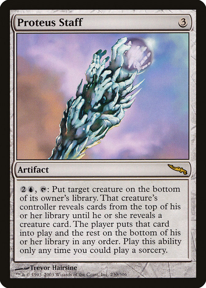 Proteus Staff [Mirrodin] | Shuffle n Cut Hobbies & Games