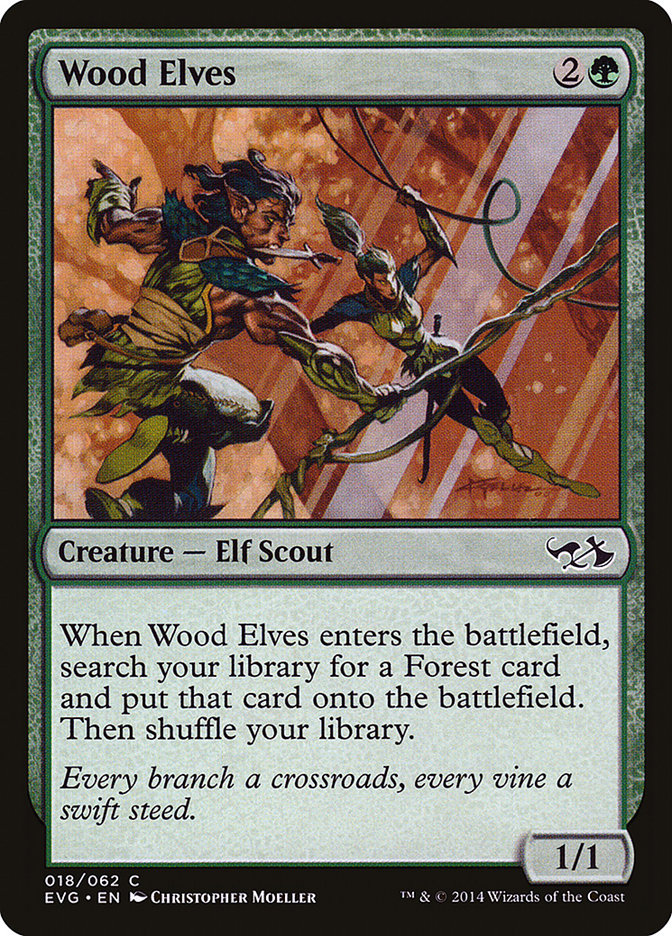 Wood Elves (Elves vs. Goblins) [Duel Decks Anthology] | Shuffle n Cut Hobbies & Games