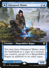 Glasspool Mimic // Glasspool Shore (Extended Art) [Zendikar Rising] | Shuffle n Cut Hobbies & Games