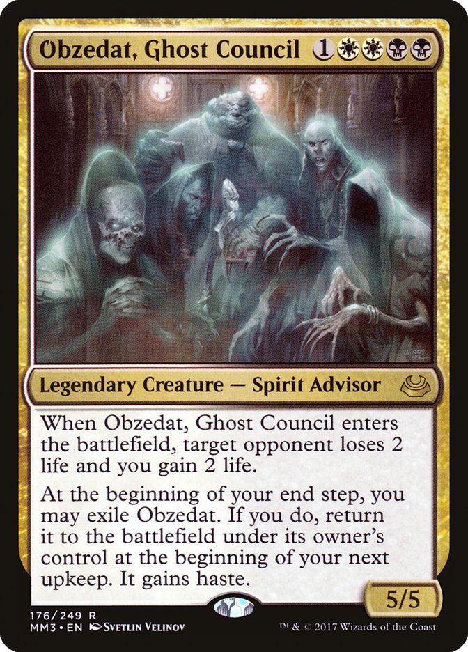 Obzedat, Ghost Council [Modern Masters 2017] | Shuffle n Cut Hobbies & Games