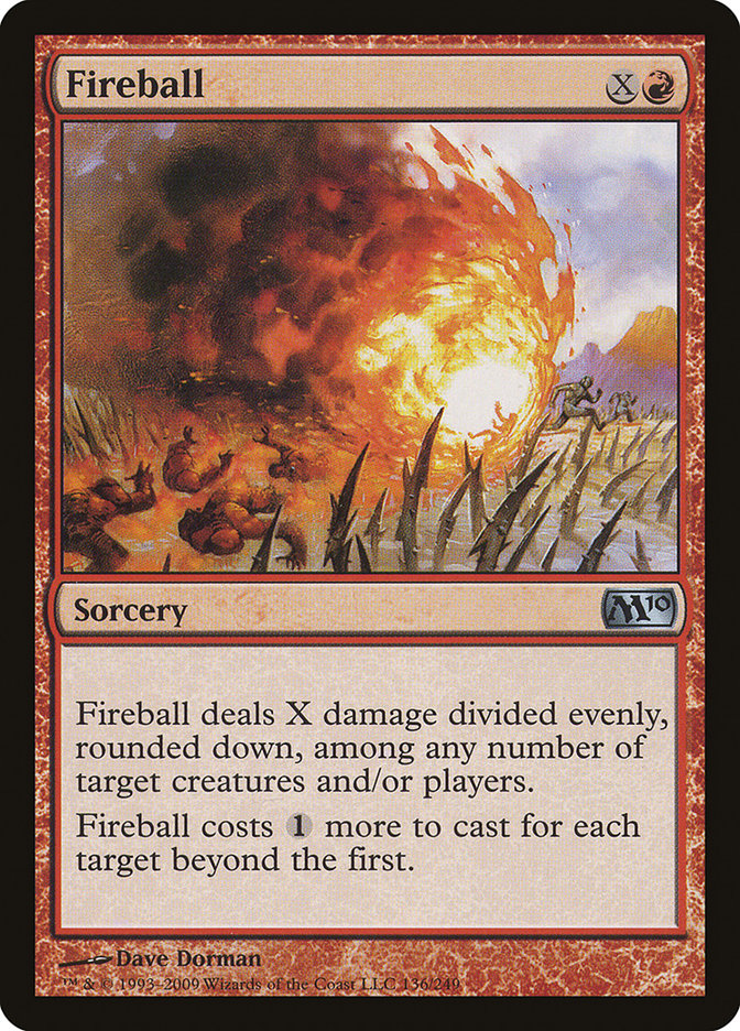 Fireball [Magic 2010] | Shuffle n Cut Hobbies & Games