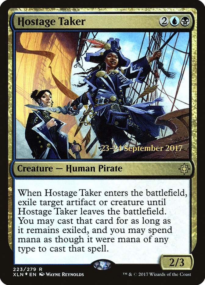 Hostage Taker [Ixalan Prerelease Promos] | Shuffle n Cut Hobbies & Games