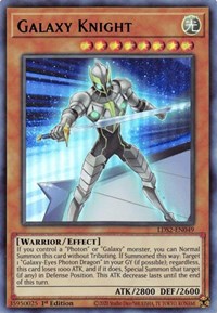 Galaxy Knight (Blue) [LDS2-EN049] Ultra Rare | Shuffle n Cut Hobbies & Games