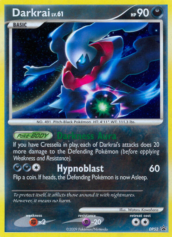 Darkrai LV.61 (DP52) [Diamond & Pearl: Black Star Promos] | Shuffle n Cut Hobbies & Games