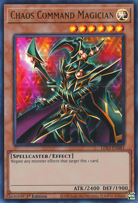 Chaos Command Magician [LDS3-EN083] Ultra Rare | Shuffle n Cut Hobbies & Games