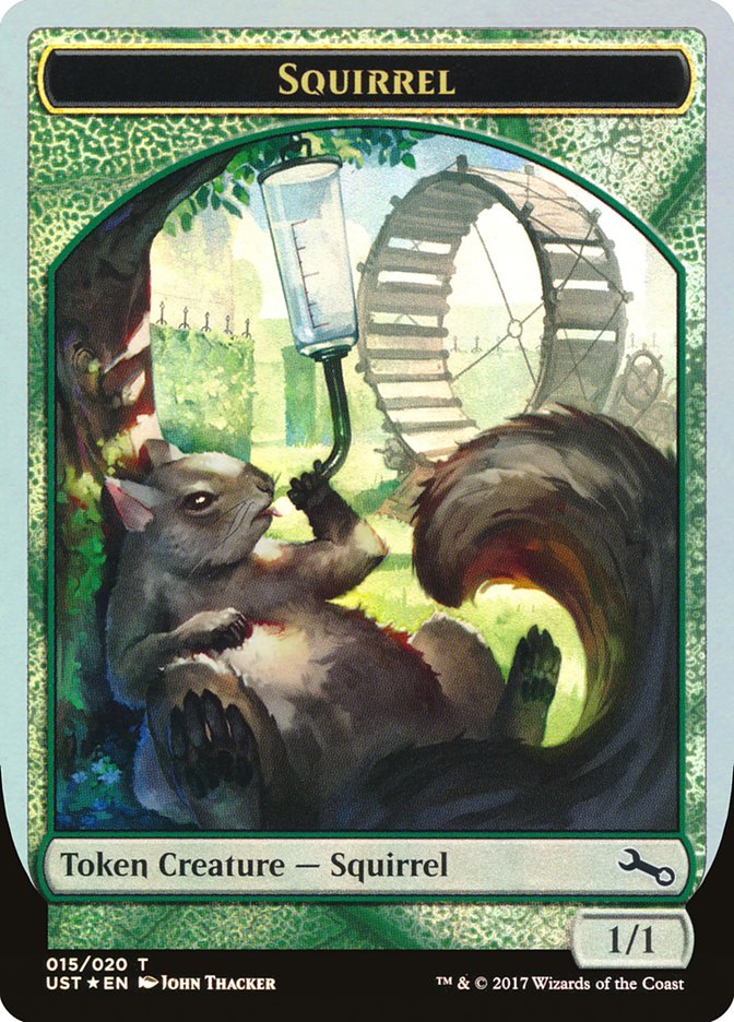 Squirrel Token [Unstable Tokens] | Shuffle n Cut Hobbies & Games