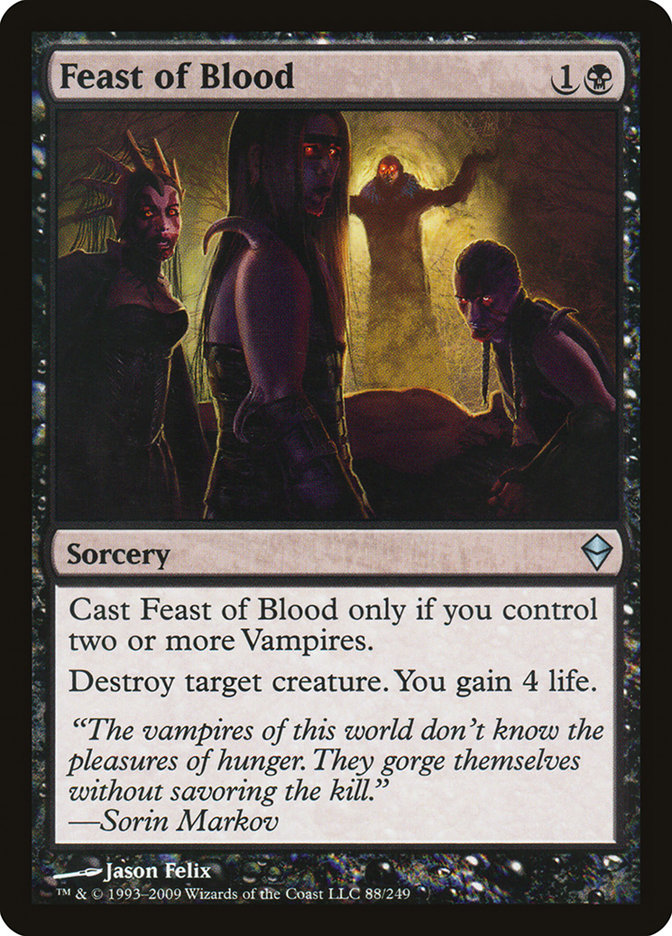 Feast of Blood [Zendikar] | Shuffle n Cut Hobbies & Games