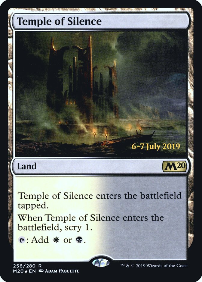 Temple of Silence [Core Set 2020 Prerelease Promos] | Shuffle n Cut Hobbies & Games