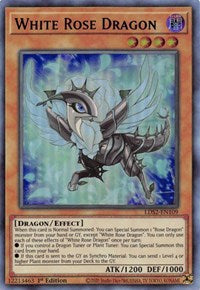 White Rose Dragon (Green) [LDS2-EN109] Ultra Rare | Shuffle n Cut Hobbies & Games