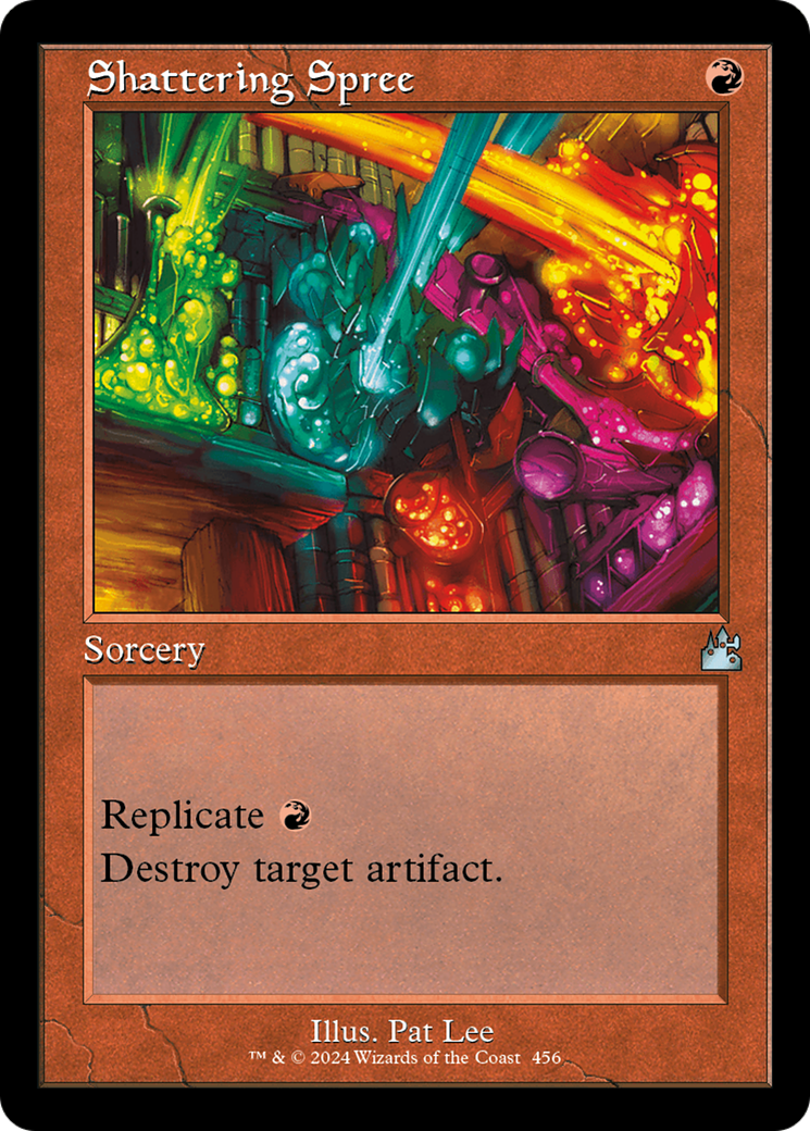 Shattering Spree (Retro Frame) [Ravnica Remastered] | Shuffle n Cut Hobbies & Games