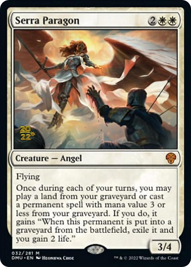 Serra Paragon [Dominaria United Prerelease Promos] | Shuffle n Cut Hobbies & Games