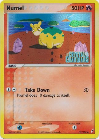 Numel (59/100) (Stamped) [EX: Crystal Guardians] | Shuffle n Cut Hobbies & Games