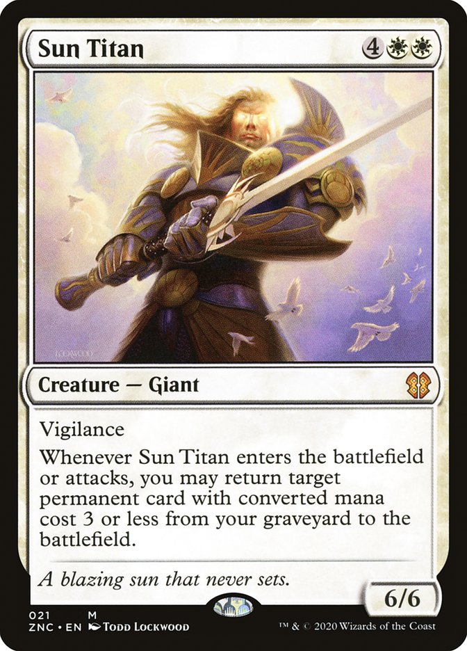 Sun Titan [Zendikar Rising Commander] | Shuffle n Cut Hobbies & Games