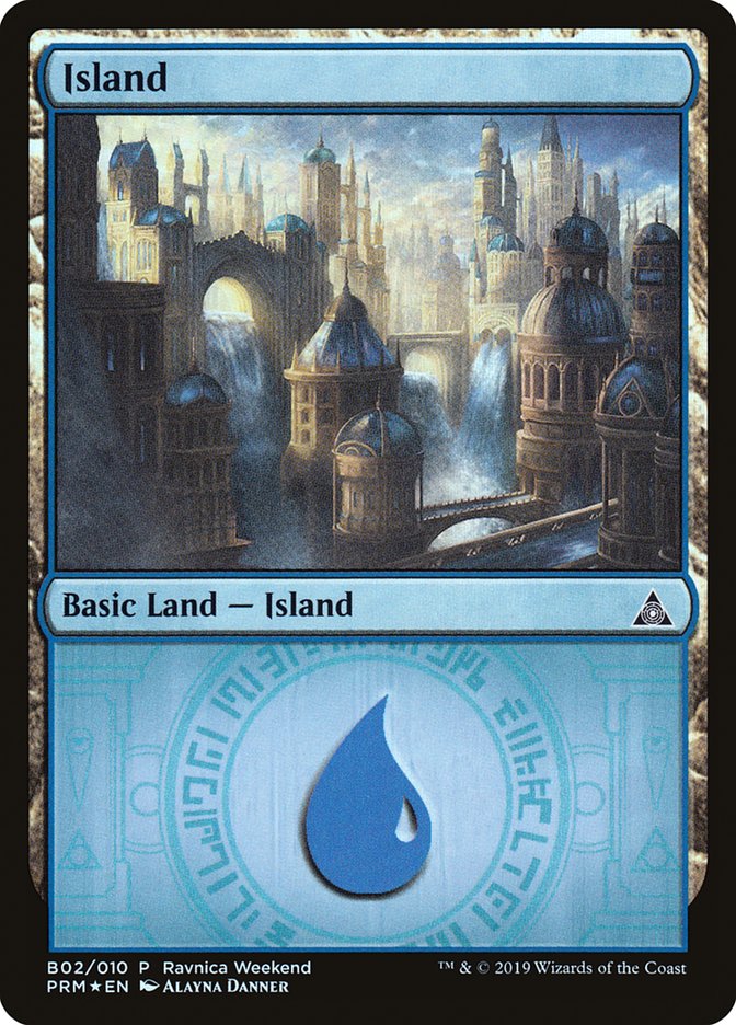 Island (B02) [Ravnica Allegiance Guild Kit] | Shuffle n Cut Hobbies & Games