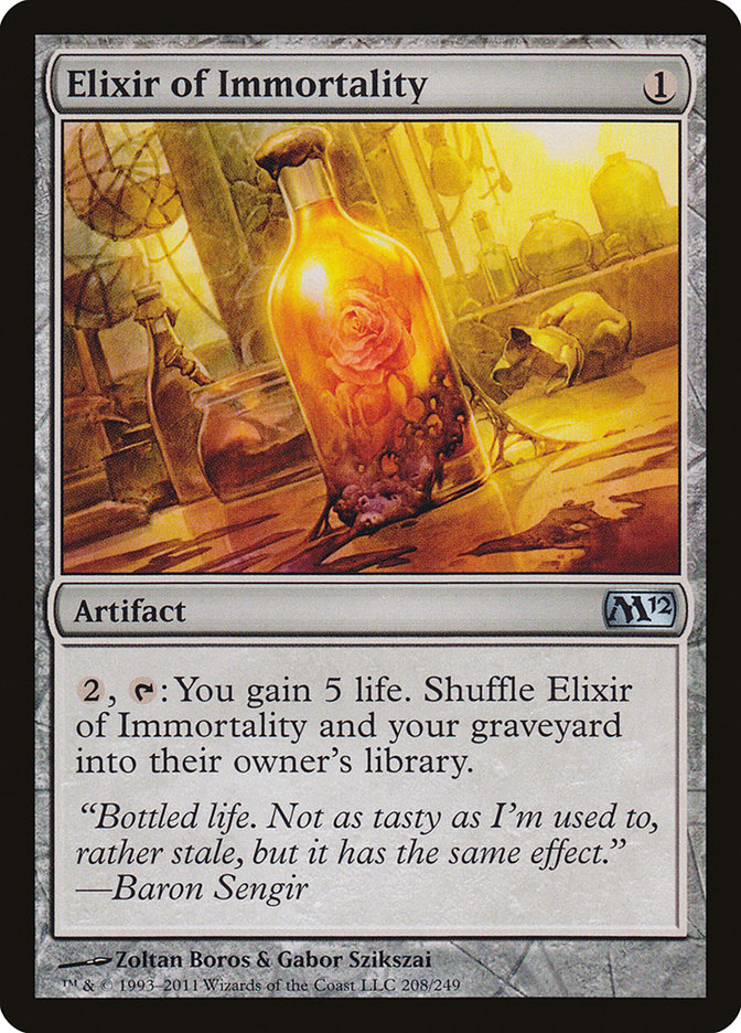 Elixir of Immortality [Magic 2012] | Shuffle n Cut Hobbies & Games