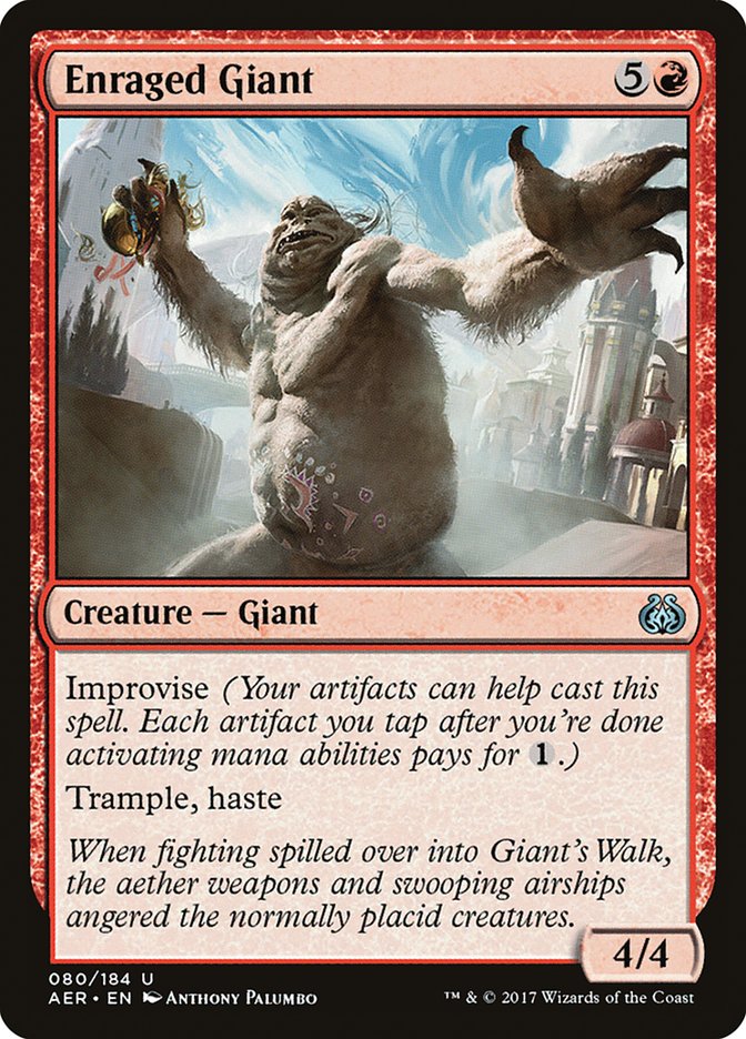 Enraged Giant [Aether Revolt] | Shuffle n Cut Hobbies & Games