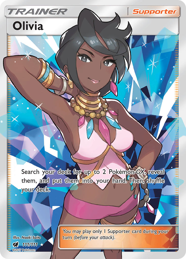 Olivia (111/111) [Sun & Moon: Crimson Invasion] | Shuffle n Cut Hobbies & Games