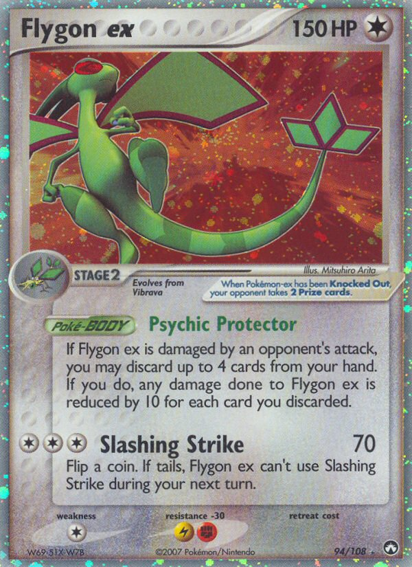 Flygon ex (94/108) [EX: Power Keepers] | Shuffle n Cut Hobbies & Games