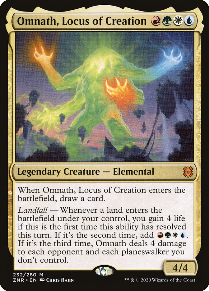 Omnath, Locus of Creation [Zendikar Rising] | Shuffle n Cut Hobbies & Games