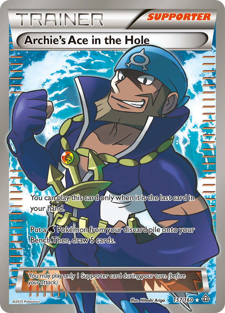 Archie's Ace in the Hole (157/160) [XY: Primal Clash] | Shuffle n Cut Hobbies & Games