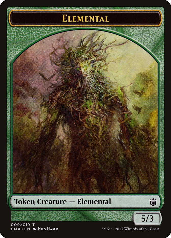 Elemental Token [Commander Anthology Tokens] | Shuffle n Cut Hobbies & Games