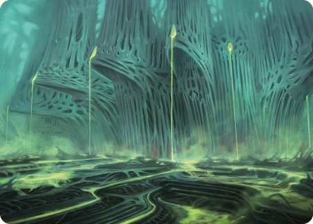 Swamp Art Card [Phyrexia: All Will Be One Art Series] | Shuffle n Cut Hobbies & Games