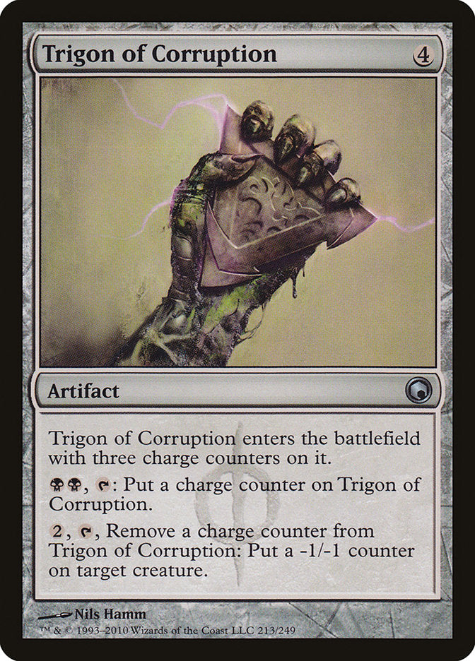 Trigon of Corruption [Scars of Mirrodin] | Shuffle n Cut Hobbies & Games