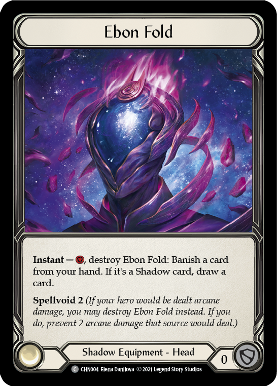 Ebon Fold [CHN004] (Monarch Chane Blitz Deck) | Shuffle n Cut Hobbies & Games