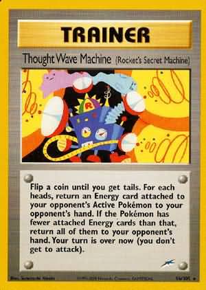 Thought Wave Machine (96/105) (Rocket's Secret Machine) [Neo Destiny Unlimited] | Shuffle n Cut Hobbies & Games