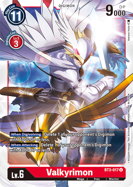 Valkyrimon [BT3-017] [Release Special Booster Ver.1.5] | Shuffle n Cut Hobbies & Games