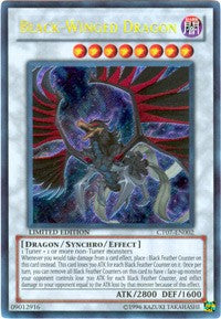 Black-Winged Dragon [CT07-EN002] Secret Rare | Shuffle n Cut Hobbies & Games