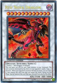 Red Nova Dragon [CT07-EN005] Secret Rare | Shuffle n Cut Hobbies & Games