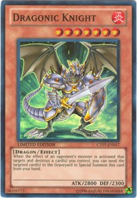 Dragonic Knight [CT07-EN017] Super Rare | Shuffle n Cut Hobbies & Games