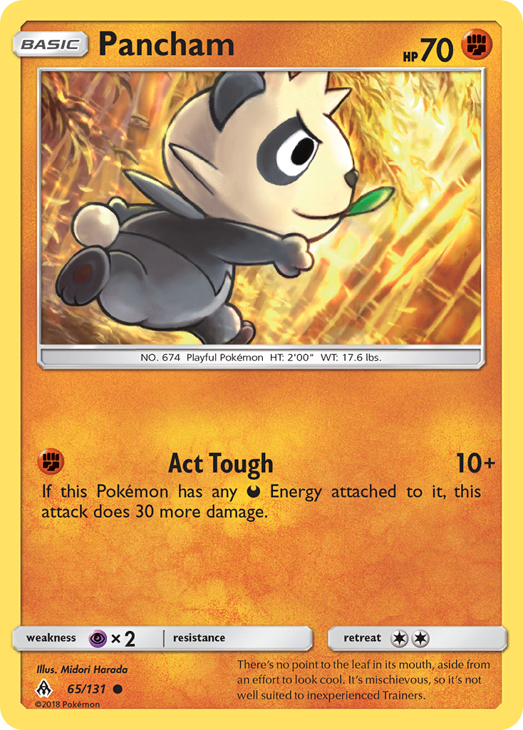 Pancham (65/131) [Sun & Moon: Forbidden Light] | Shuffle n Cut Hobbies & Games