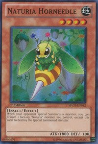 Naturia Horneedle [HA03-EN042] Super Rare | Shuffle n Cut Hobbies & Games