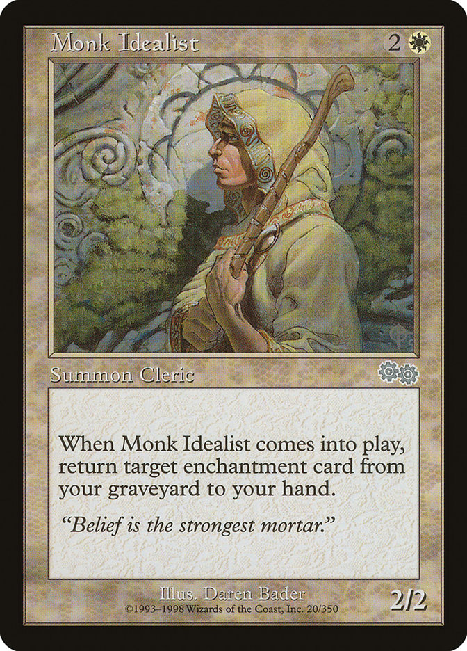 Monk Idealist [Urza's Saga] | Shuffle n Cut Hobbies & Games