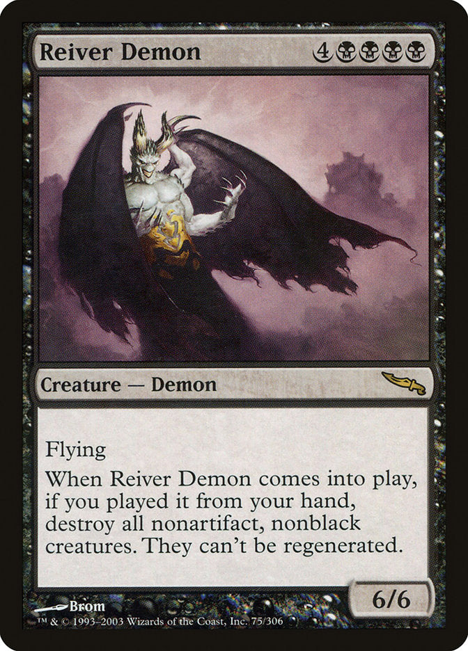 Reiver Demon [Mirrodin] | Shuffle n Cut Hobbies & Games