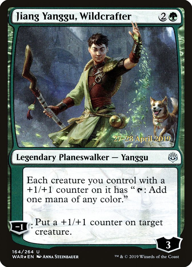 Jiang Yanggu, Wildcrafter [War of the Spark Prerelease Promos] | Shuffle n Cut Hobbies & Games