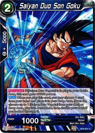 Saiyan Duo Son Goku [BT6-031] | Shuffle n Cut Hobbies & Games