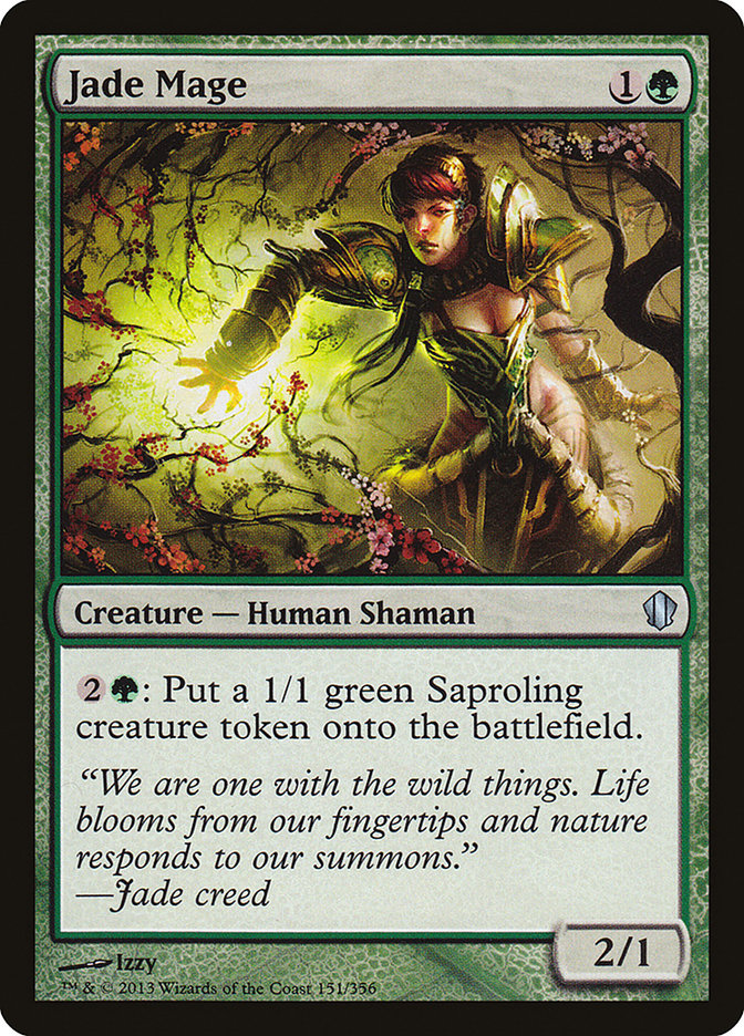 Jade Mage [Commander 2013] | Shuffle n Cut Hobbies & Games