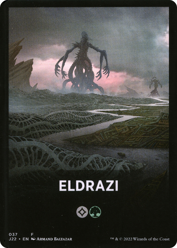 Eldrazi Theme Card [Jumpstart 2022 Front Cards] | Shuffle n Cut Hobbies & Games