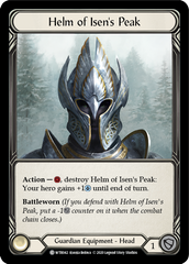 Helm of Isen's Peak [U-WTR042] (Welcome to Rathe Unlimited)  Unlimited Normal | Shuffle n Cut Hobbies & Games