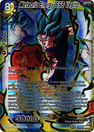 Meteoric Energy SSB Vegito (SPR) [BT7-118] | Shuffle n Cut Hobbies & Games