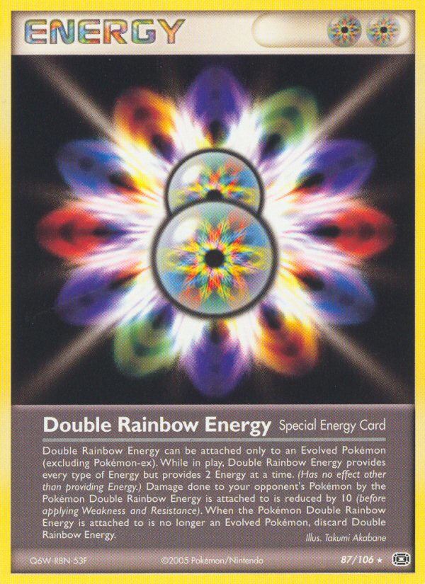 Double Rainbow Energy (87/106) [EX: Emerald] | Shuffle n Cut Hobbies & Games