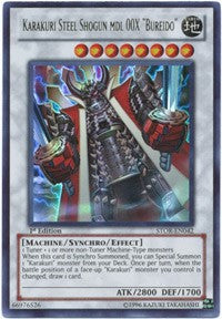 Karakuri Steel Shogun mdl 00X "Bureido" [STOR-EN042] Ultra Rare | Shuffle n Cut Hobbies & Games