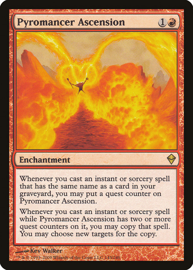 Pyromancer Ascension [Zendikar] | Shuffle n Cut Hobbies & Games