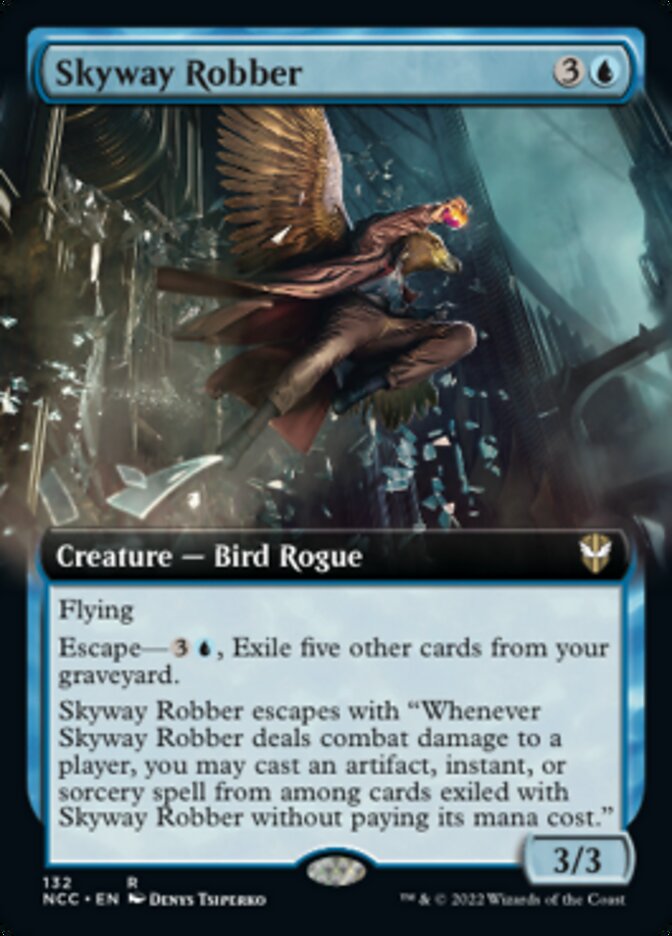 Skyway Robber (Extended Art) [Streets of New Capenna Commander] | Shuffle n Cut Hobbies & Games