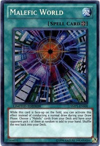 Malefic World [YMP1-EN008] Secret Rare | Shuffle n Cut Hobbies & Games